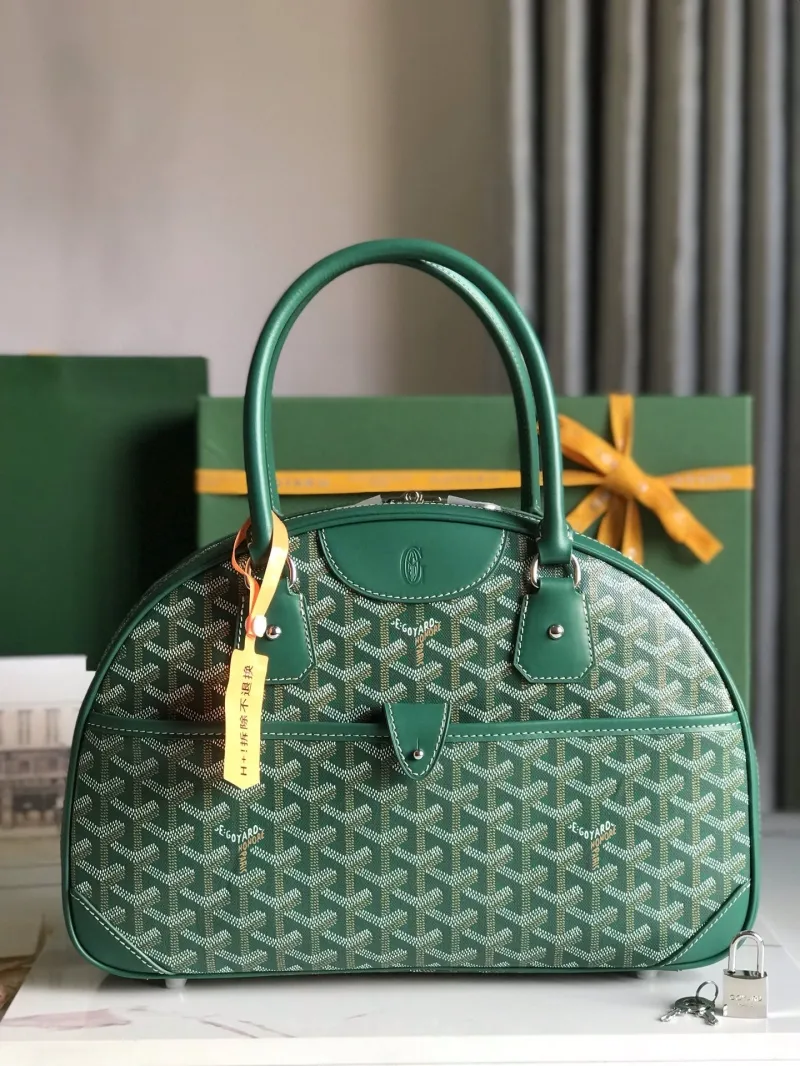 Goyard Green Top Handle Bag 283