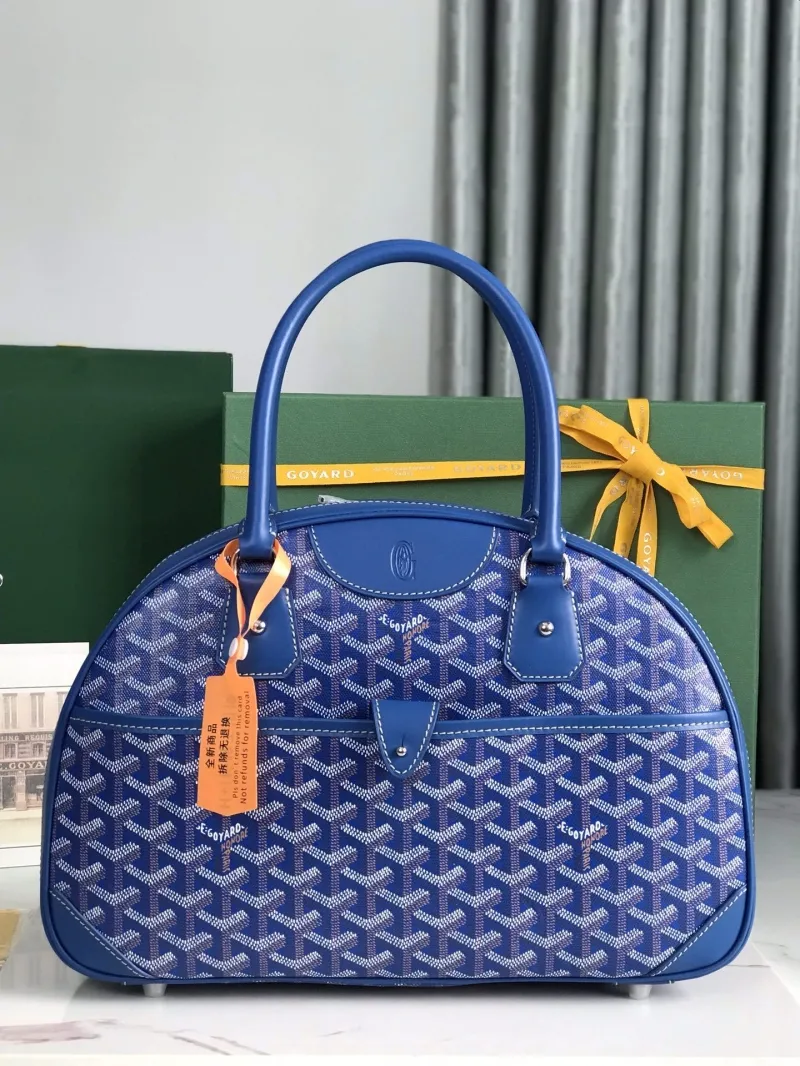Goyard Blue Top Handle Bag 286