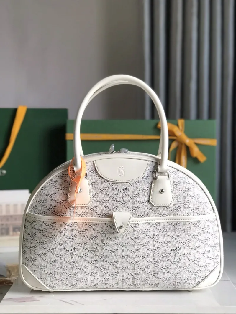 Goyard White Top Handle Bag 291