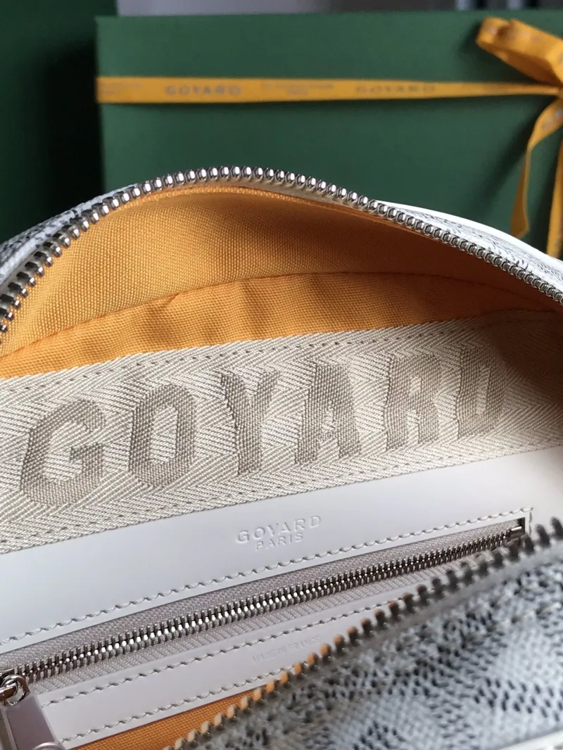 Goyard White Top Handle Bag 291 - Image 9