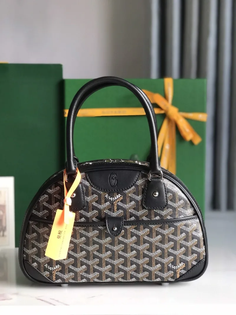 Goyard Black Top Handle Bag 293