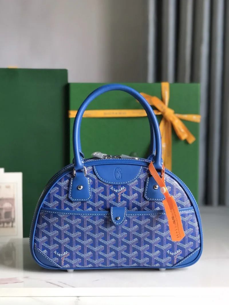 Goyard Blue Top Handle Bag 298