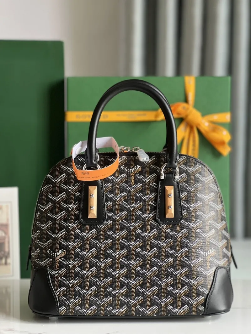 Goyard Black Top Handle Bag