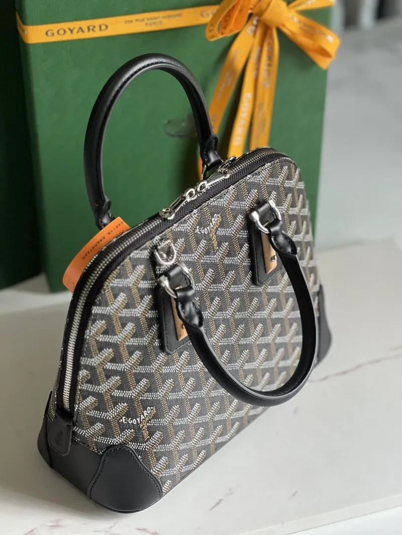 Alternative view of Goyard Black Top Handle Bag