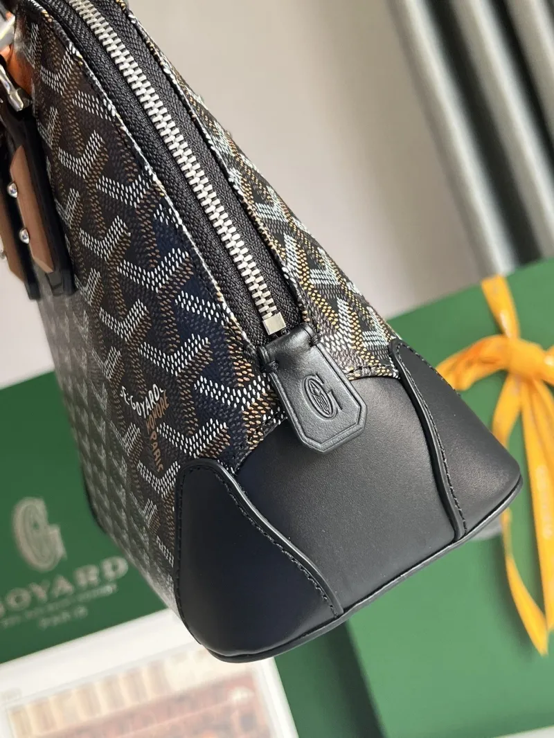 Goyard Black Top Handle Bag - Image 4