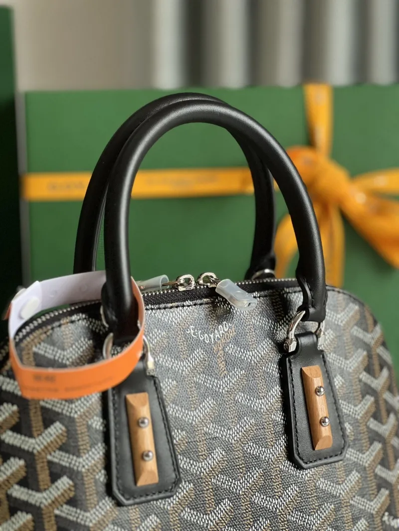 Goyard Black Top Handle Bag - Image 5