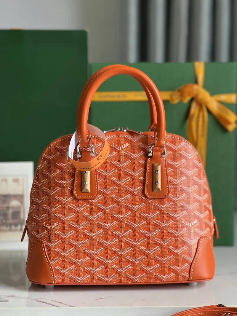 Goyard Orange Top Handle Bag 301