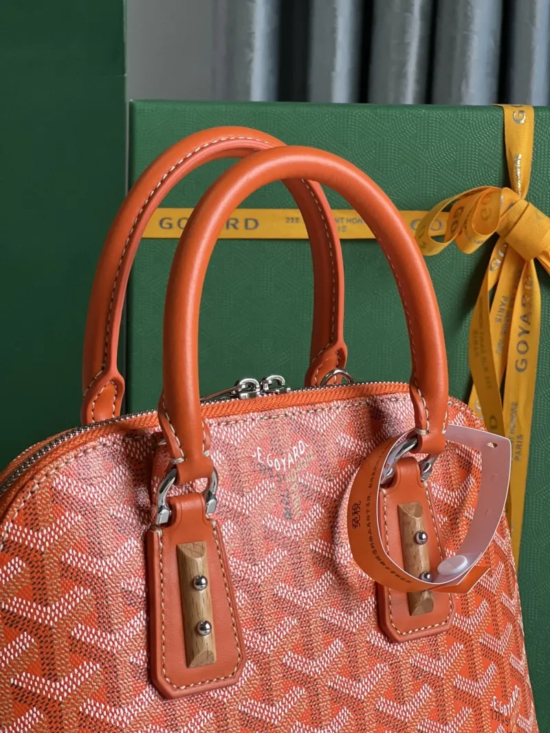 Goyard Orange Top Handle Bag 301 - Image 5