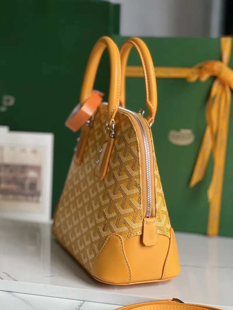 Goyard Yellow Top Handle Bag 302 - Image 3