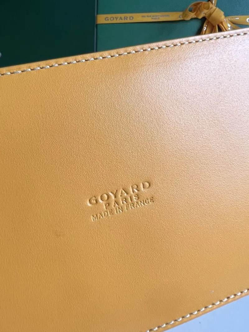 Goyard Yellow Top Handle Bag 302 - Image 7