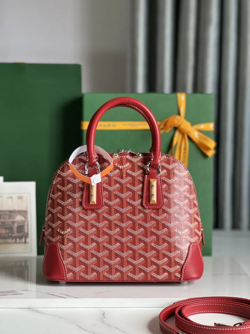 Goyard Red Top Handle Bag 304