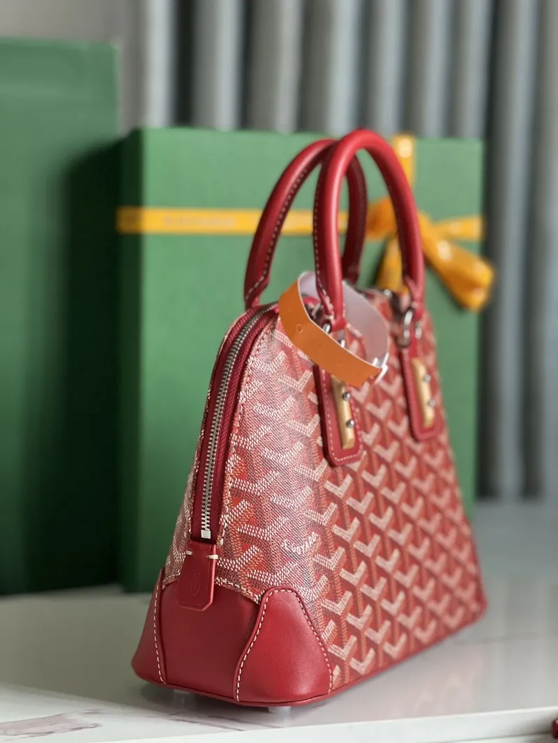 Alternative view of Goyard Red Top Handle Bag 304