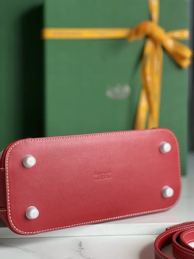Goyard Red Top Handle Bag 304 - Image 4