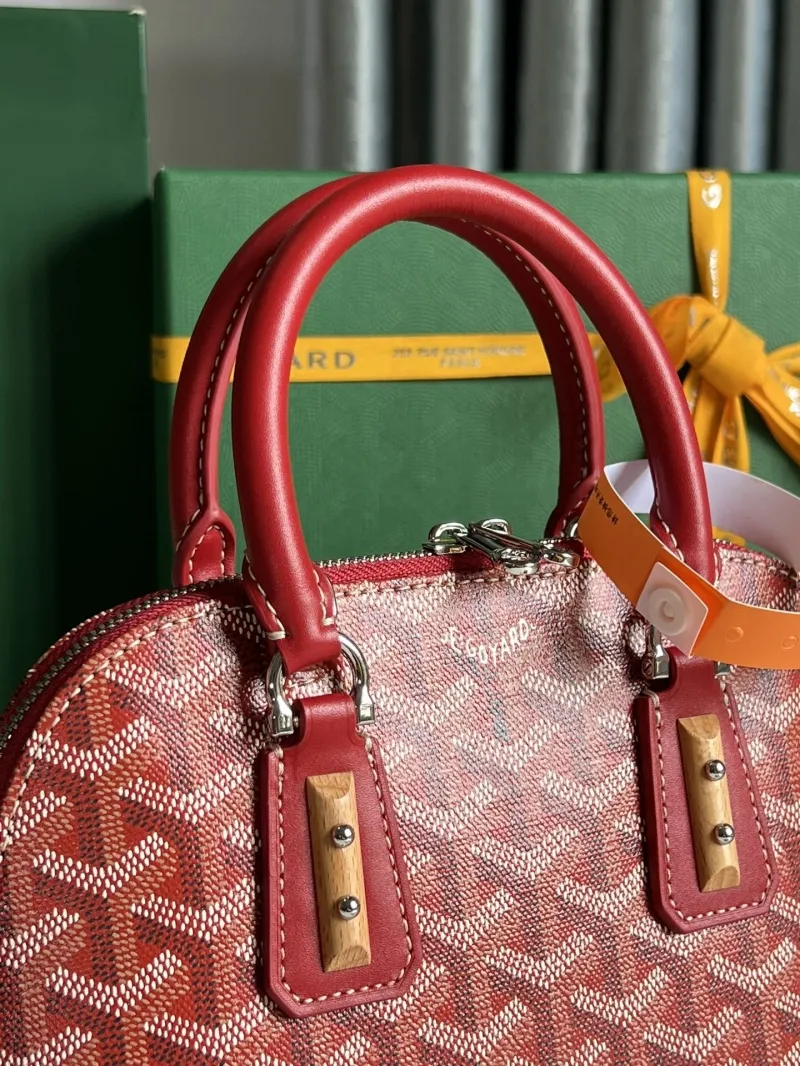 Goyard Red Top Handle Bag 304 - Image 5
