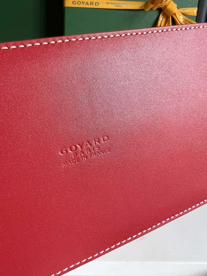 Goyard Red Top Handle Bag 304 - Image 9