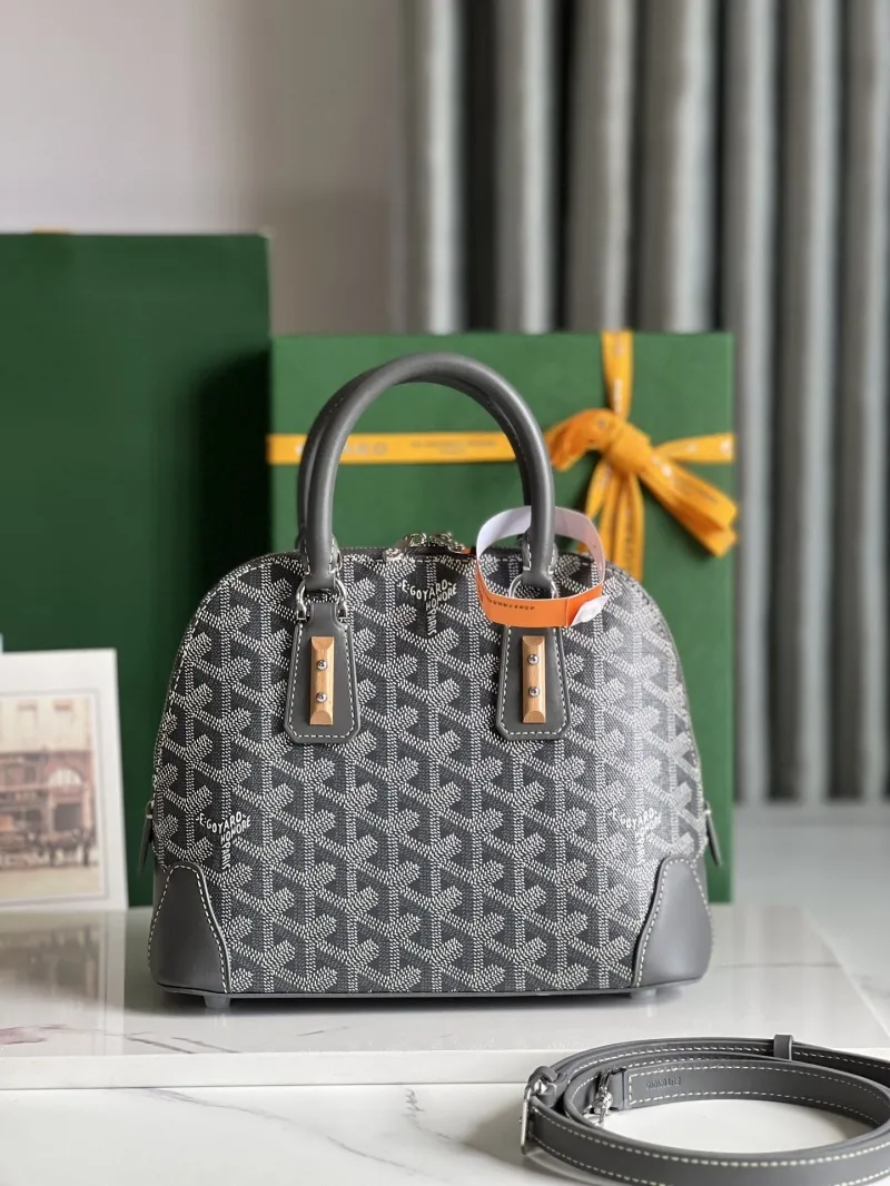 Goyard Gray Top Handle Bag 305