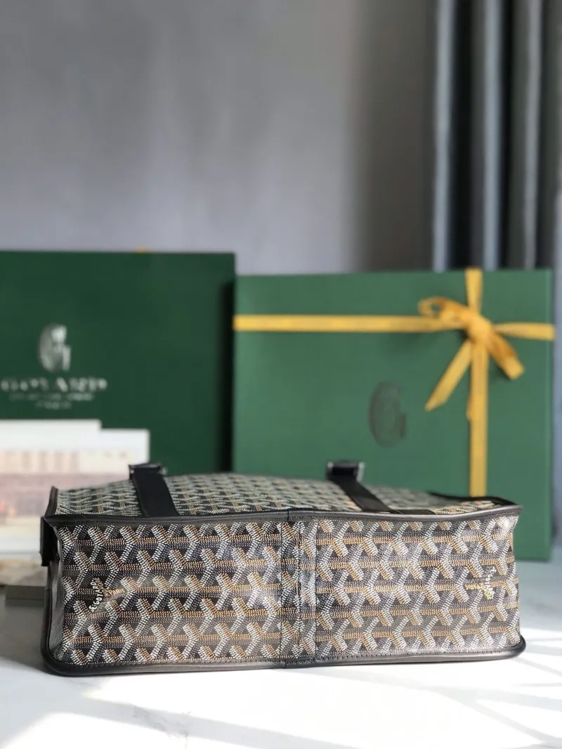Goyard Black Top Handle Tote Bag 314 - Image 4