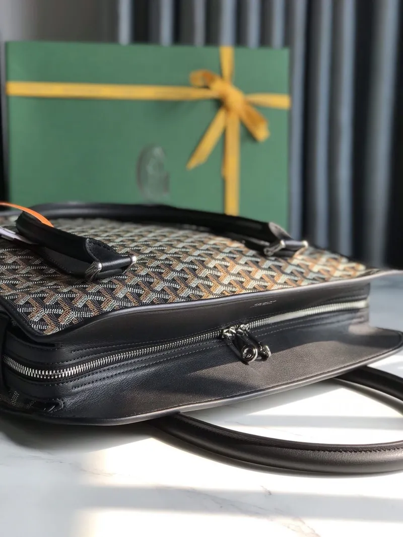 Goyard Black Top Handle Tote Bag 314 - Image 8