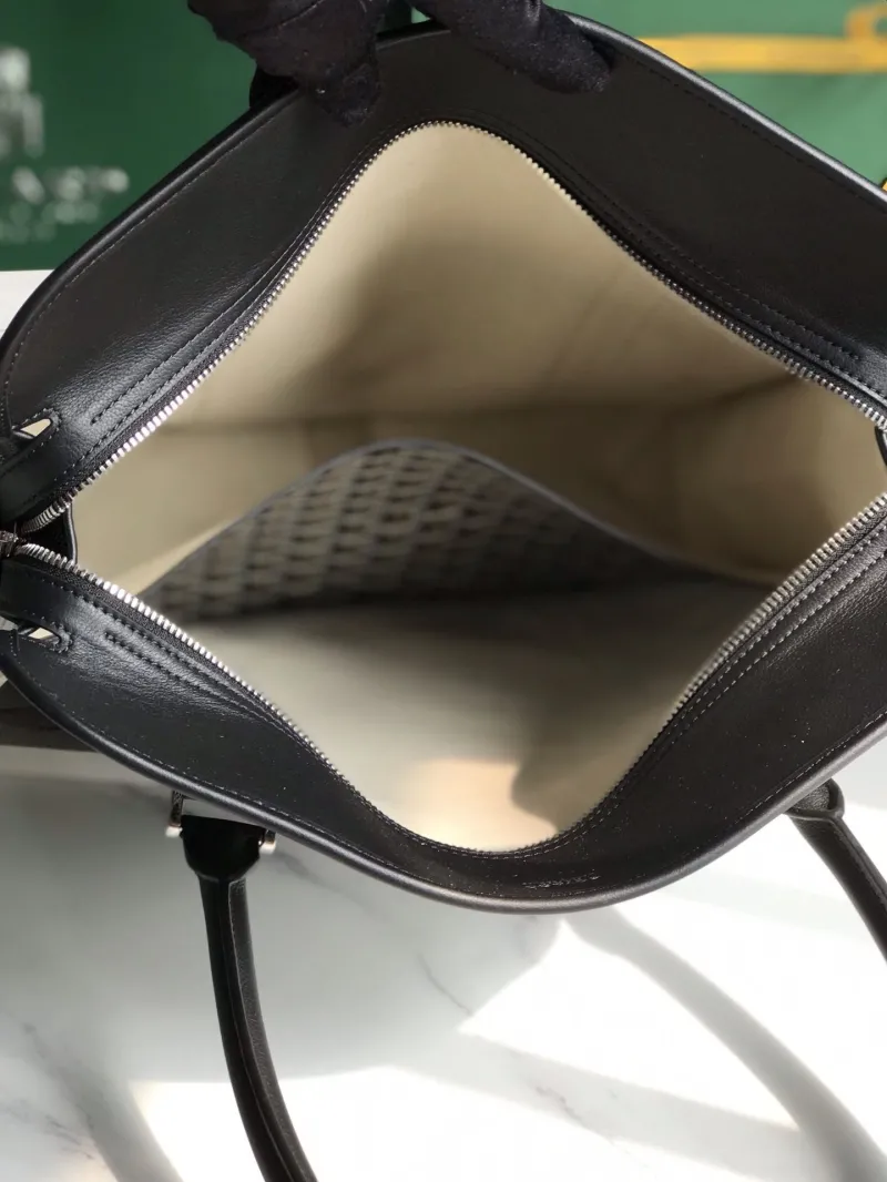 Goyard Black Top Handle Tote Bag 314 - Image 9