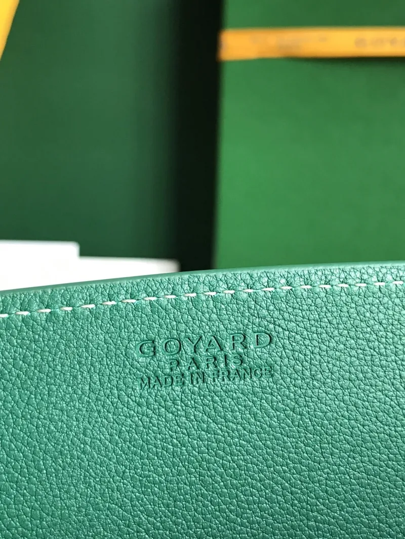 Goyard Green Top Handle Chain Shoulder Bag - Image 7