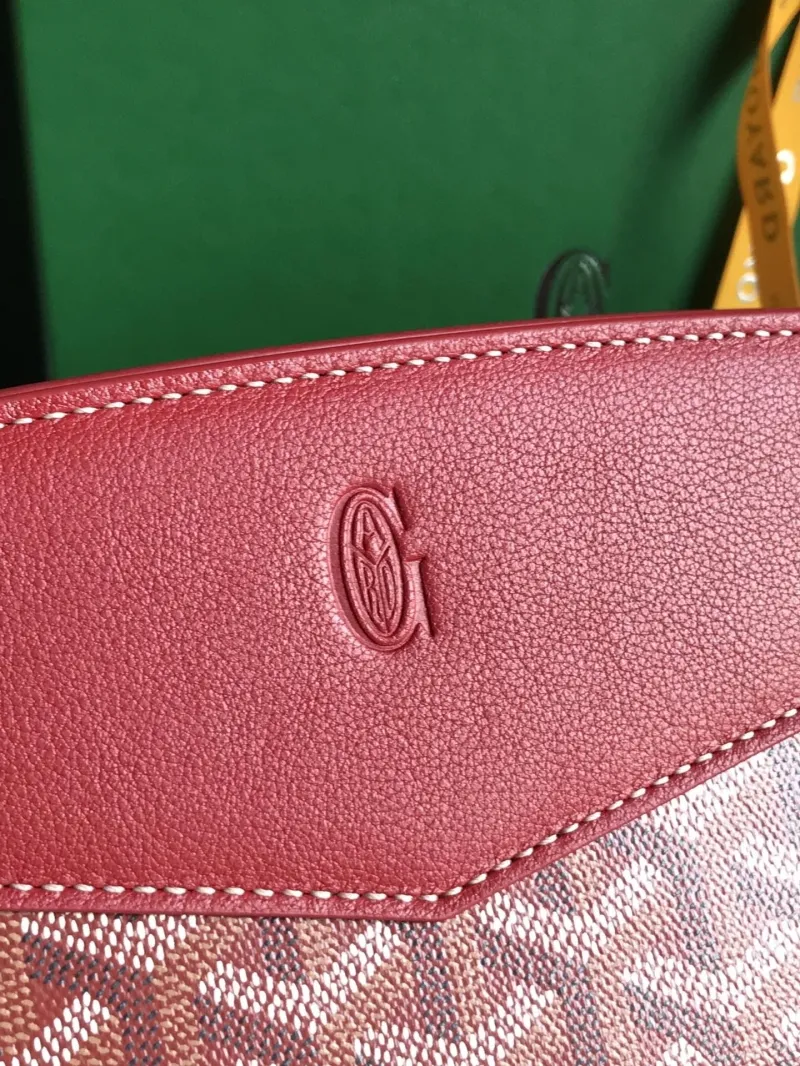 Goyard Red Top Handle Chain Bag 336 - Image 4