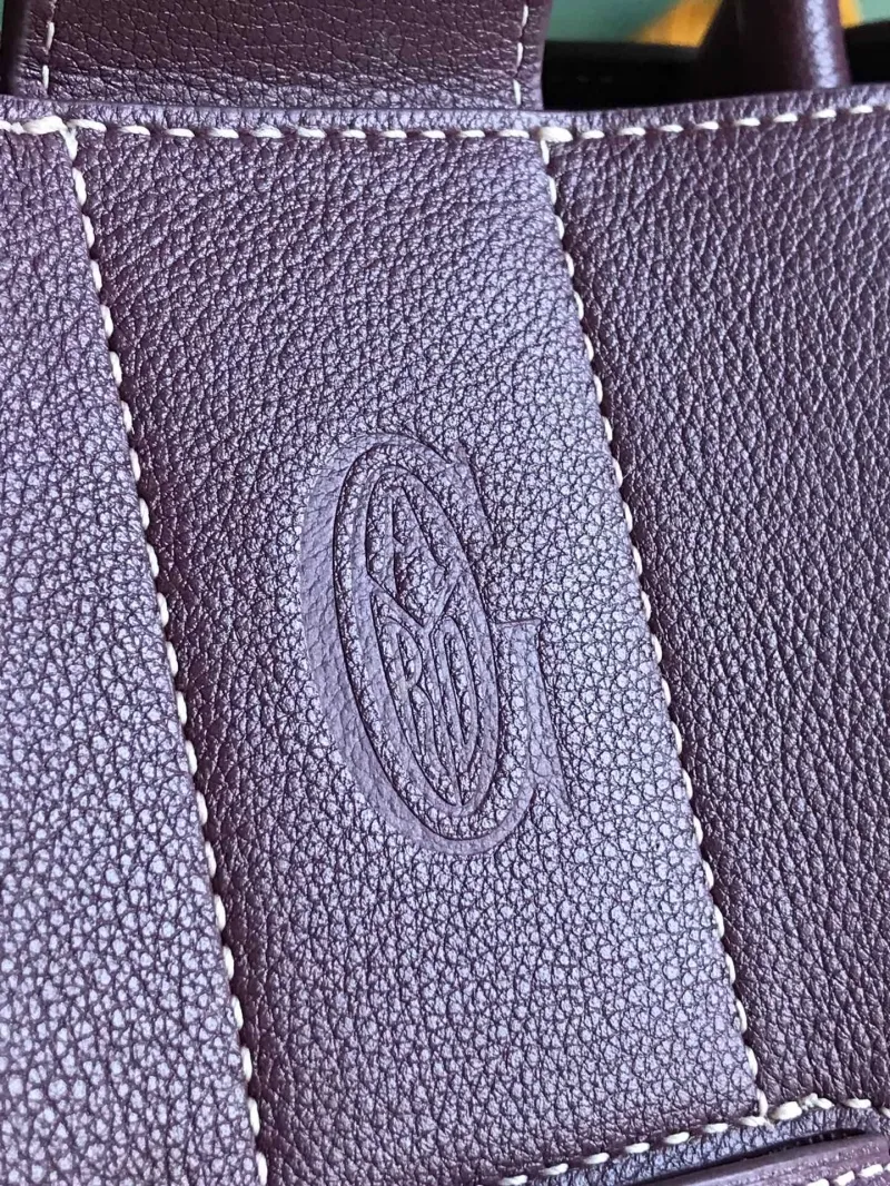 Goyard Burgundy Top Handle Bag 347 - Image 5