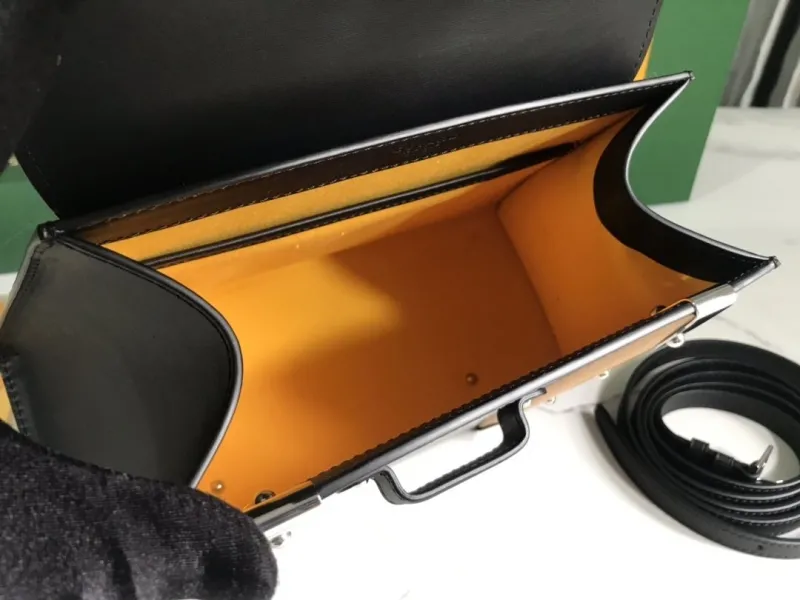 Goyard Black Top Handle Bag 348 - Image 9
