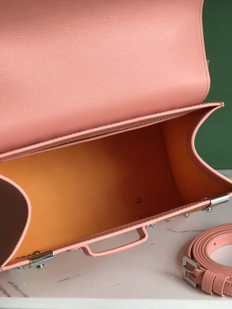 Goyard Pink Top Handle Bag 359 - Image 8