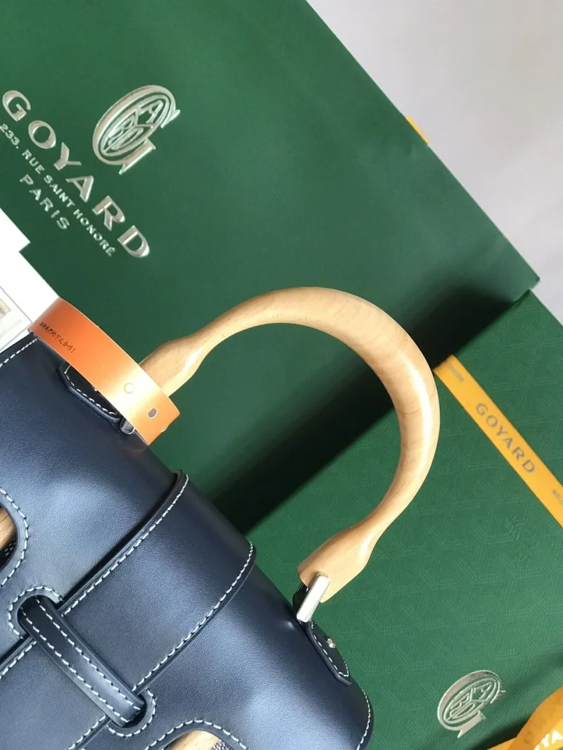 Goyard Black Top Handle Bag 361 - Image 6
