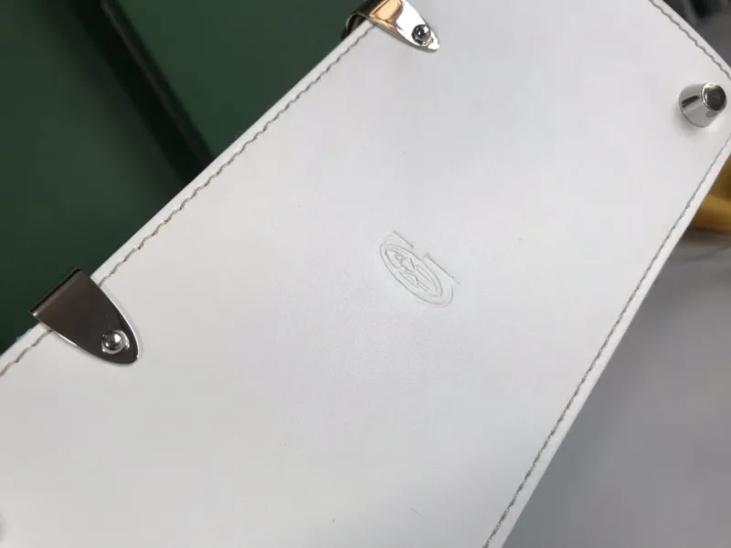 Goyard White Top Handle Bag 363 - Image 5