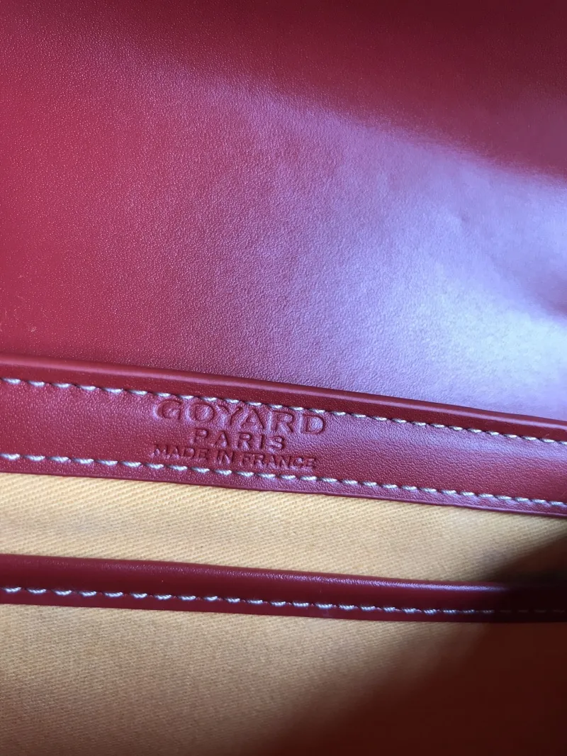 Goyard Red Top Handle Bag 365 - Image 8