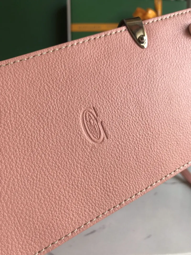 Goyard Pink Top Handle Crossbody Bag 373 - Image 5