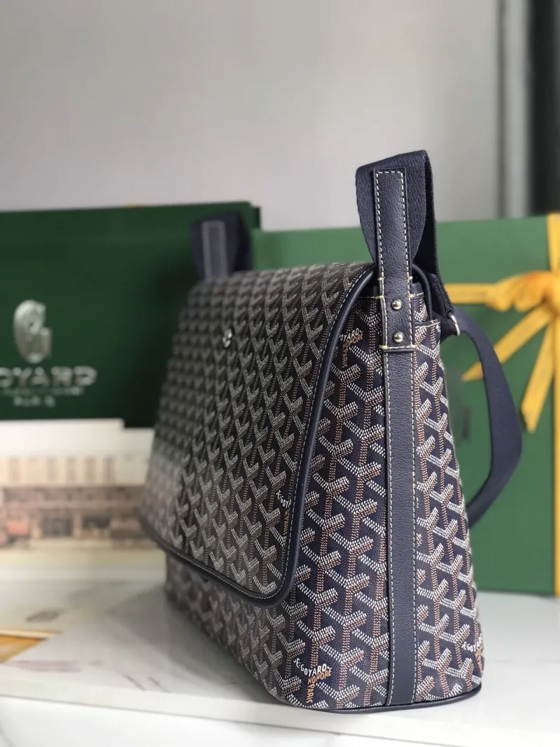 Alternative view of Goyard Navy Messenger Bag 387