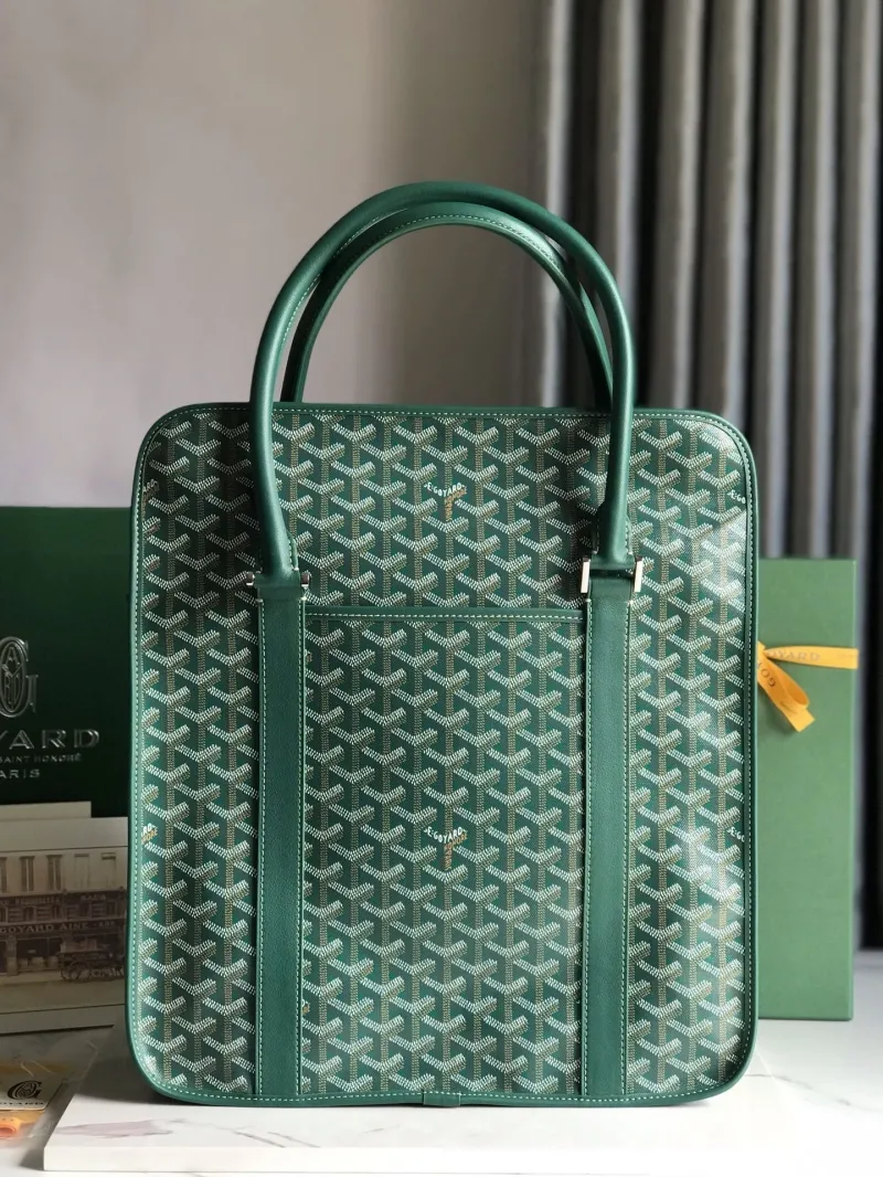 Goyard Green Top Handle Tote Bag 391