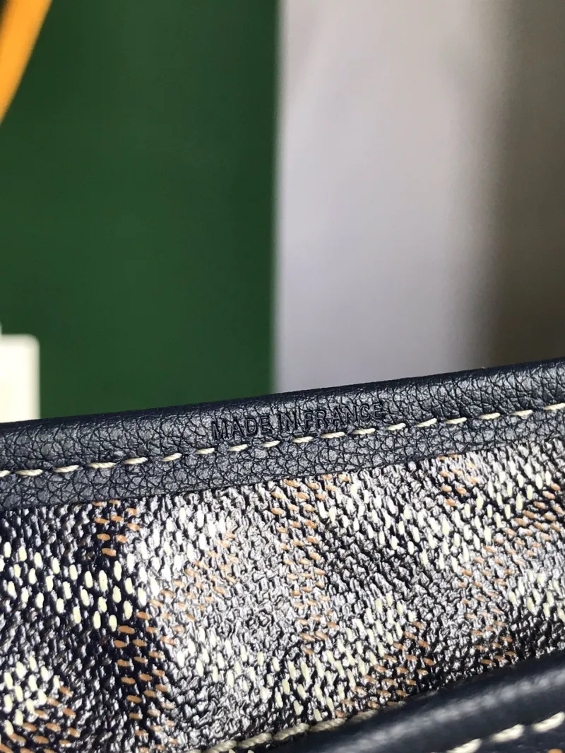 Goyard Dark Navy Hobo Shoulder Bag with Pouch 397 - Image 7
