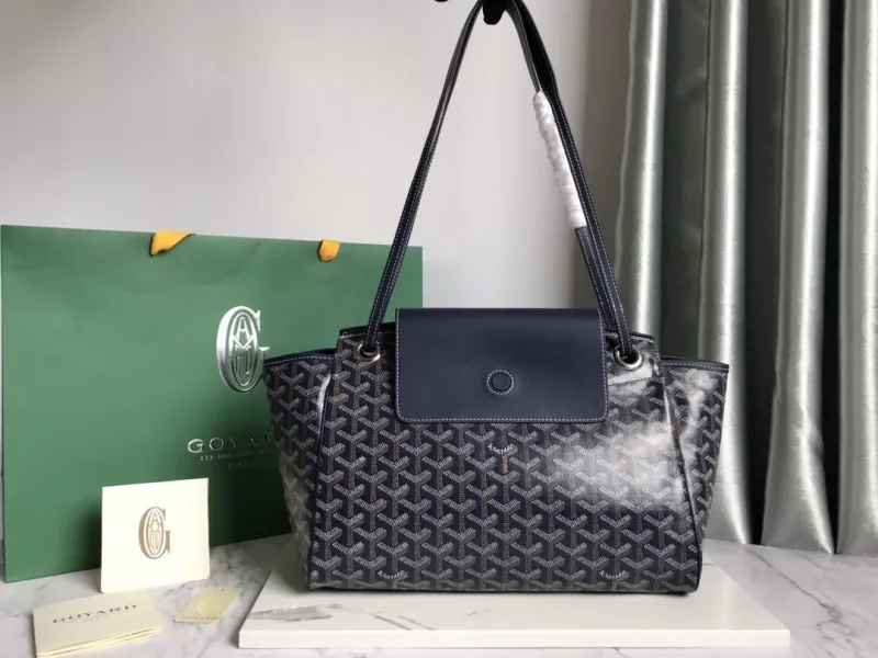 Goyard Navy Tote Bag 408