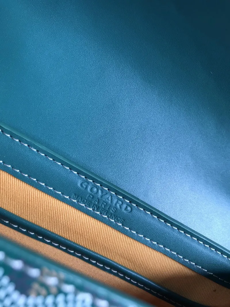 Goyard Green Top Handle Bag 437 - Image 8
