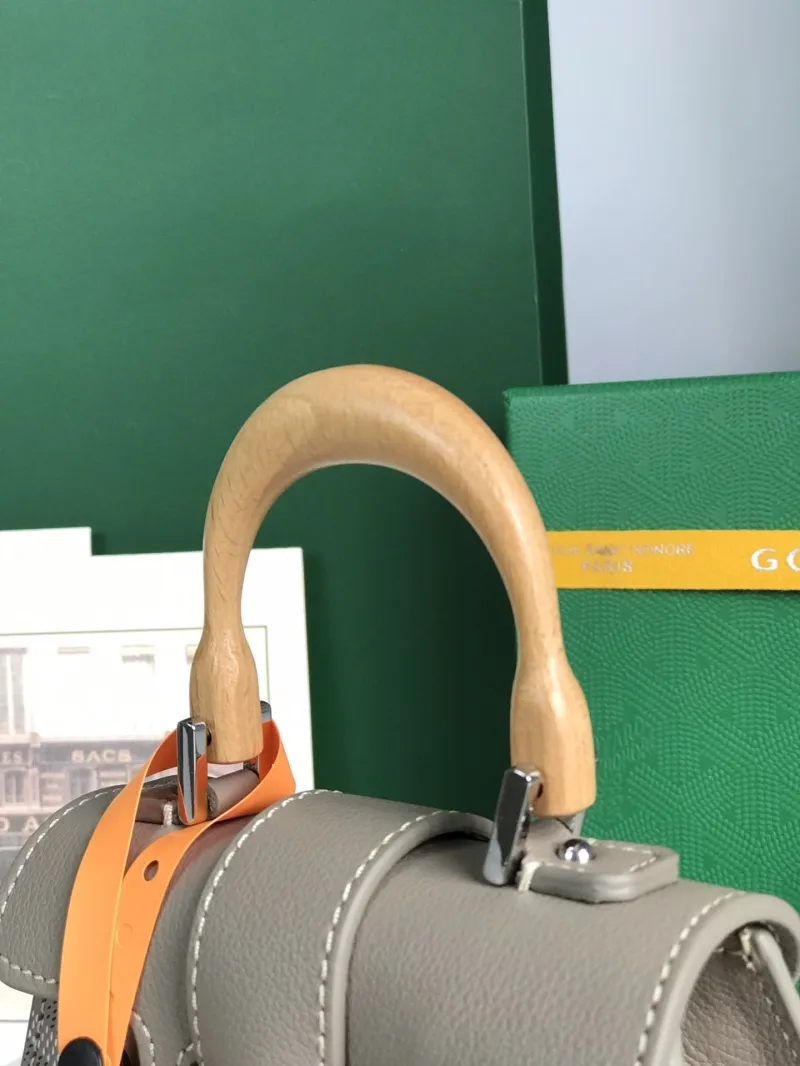 Goyard Gray Top Handle Bag 448 - Image 6