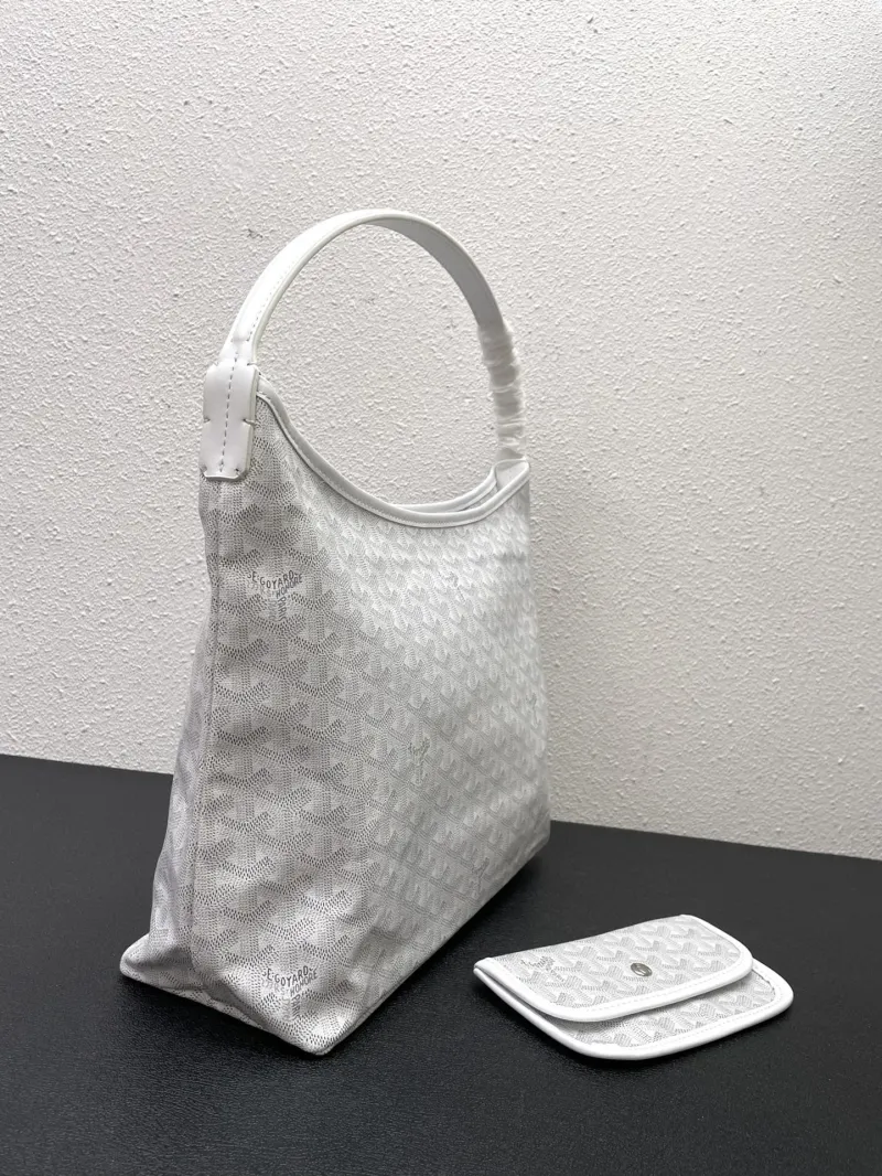 Goyard White Hobo Bag 42cm SKU 457 - Image 4