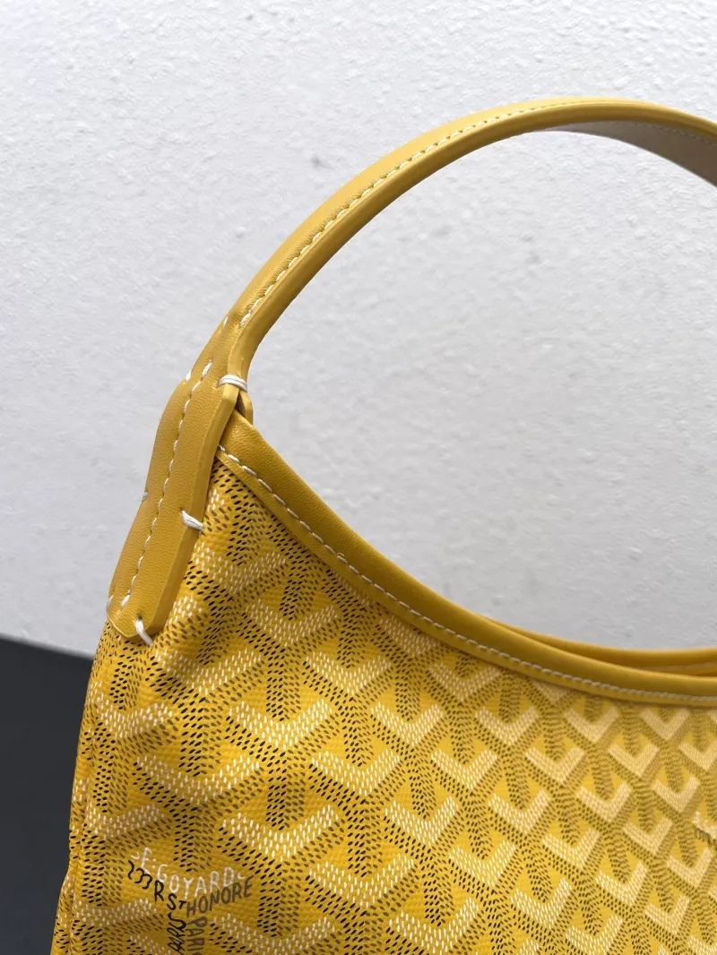 Goyard Yellow Hobo Shoulder Bag 42cm SKU 458 - Image 6