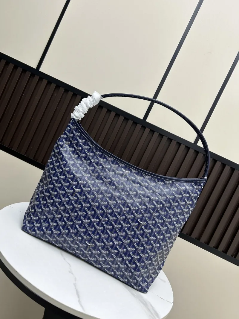 Goyard Blue Hobo Shoulder Bag 42x27x15cm - Image 3