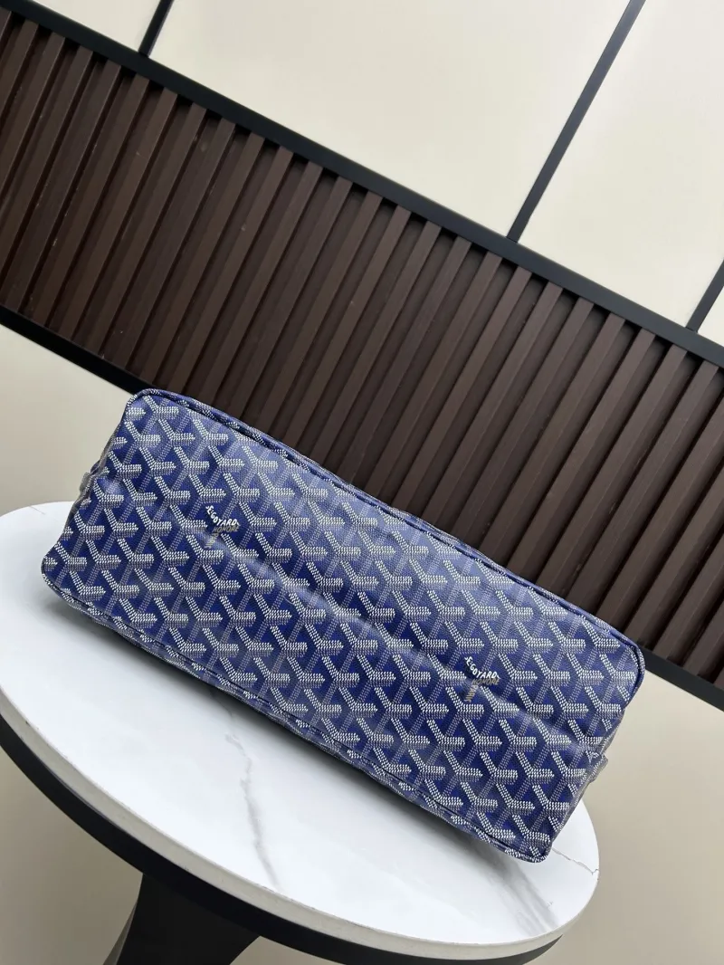 Goyard Blue Hobo Shoulder Bag 42x27x15cm - Image 5