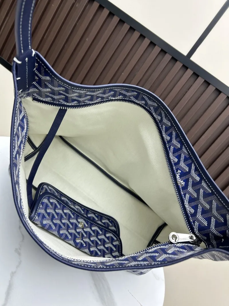Goyard Blue Hobo Shoulder Bag 42x27x15cm - Image 7