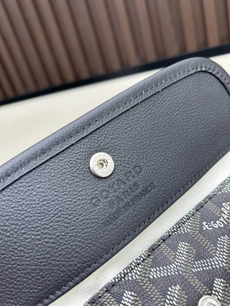 Goyard Black Monogram Top Handle Hobo Bag 42x27x15cm - Image 8