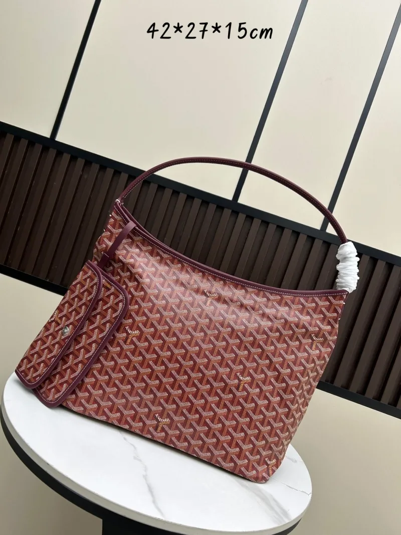 Goyard Top Handle Hobo Bag 469 - Image 3