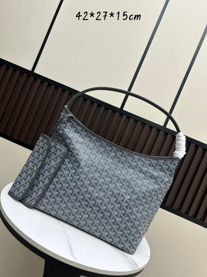Goyard Top Handle Hobo Bag 469 - Image 5