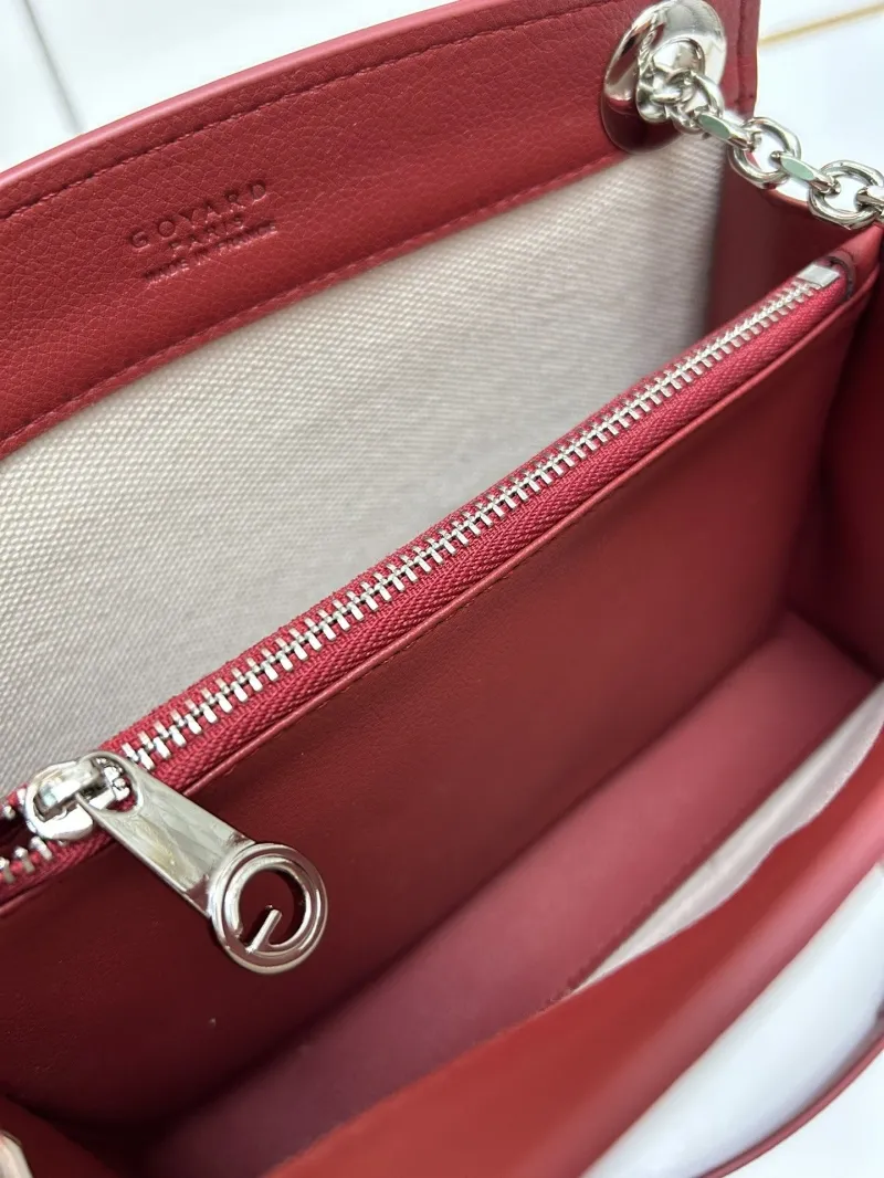 Goyard Burgundy Chain Shoulder Bag 25cm - Image 8