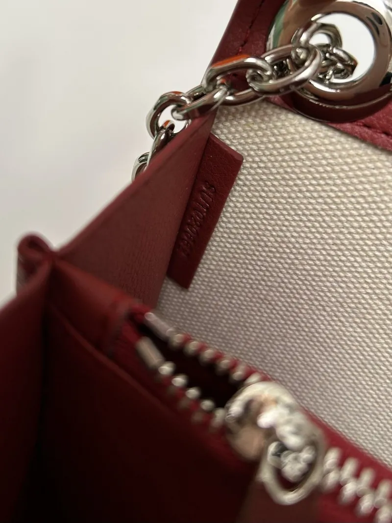Goyard Burgundy Chain Shoulder Bag 25cm - Image 9