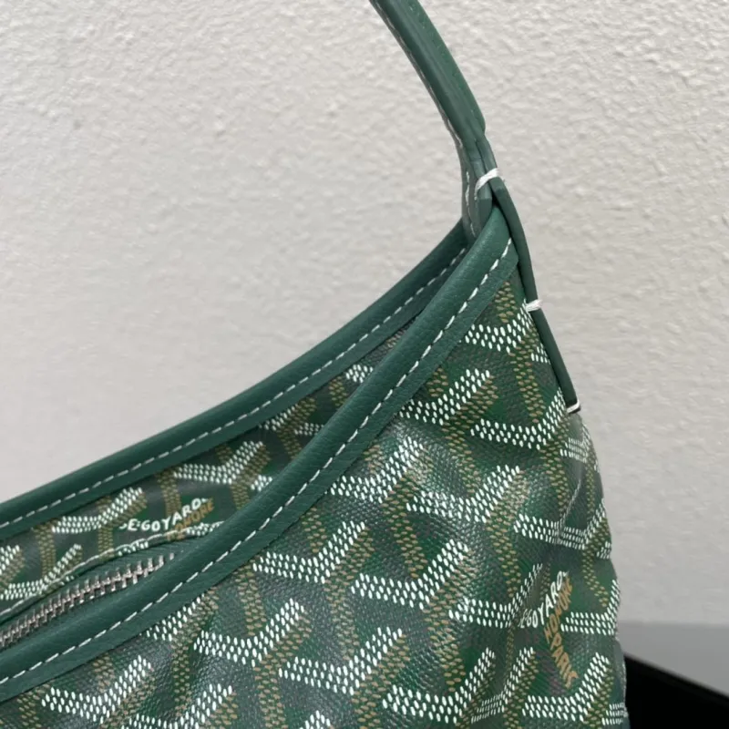 Goyard Green Hobo Bag Model 6021 - Image 6