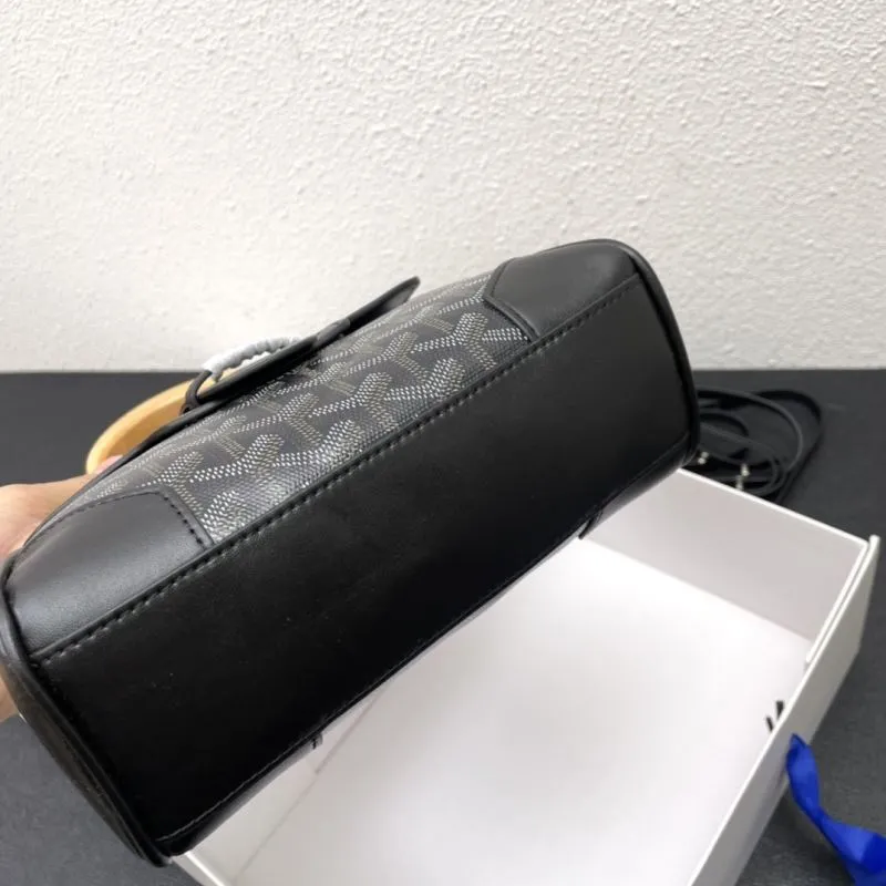 Goyard Black Top Handle Bag 493 - Image 4